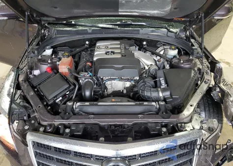 2014 Cadillac Ats Luxury z USA, uszkodzony, nr VIN 1G6AH5RX0E0116304